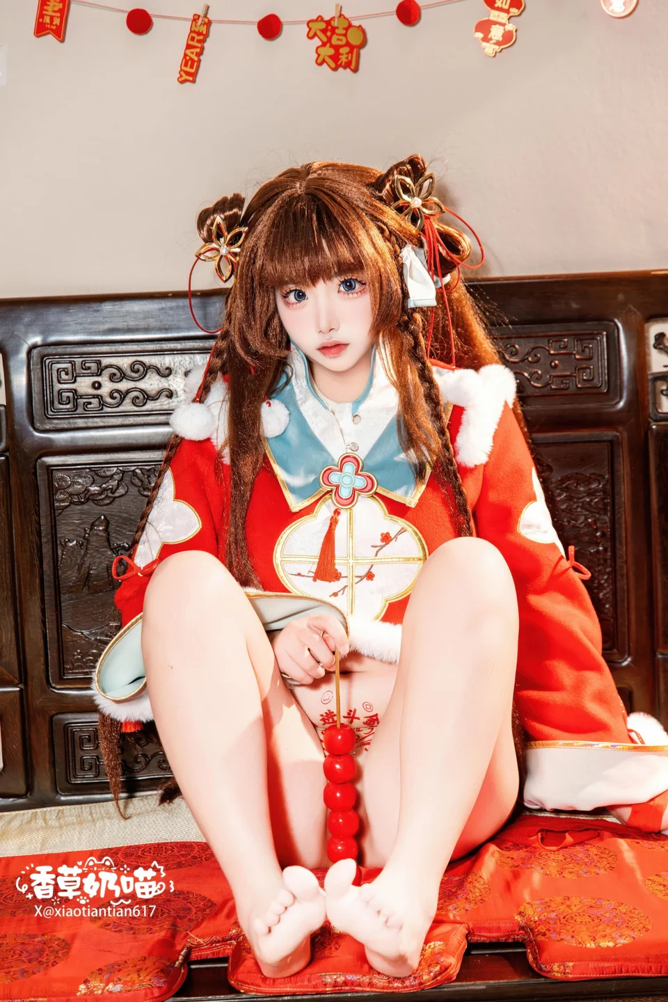 香草奶喵 - No.002 日进斗金 [108P,15V-1.30GB] tg@simisebaisi 【丝足阁】055.webp